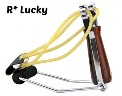 R Lucky Wooden Handle Slingshot review 2